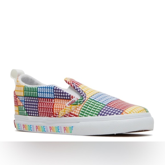 Vans Slip On V Pride Multicolor Shoe/Sneaker | NEW IN BOX/NWT!!! 🌈🦄 - Picture 1 of 16